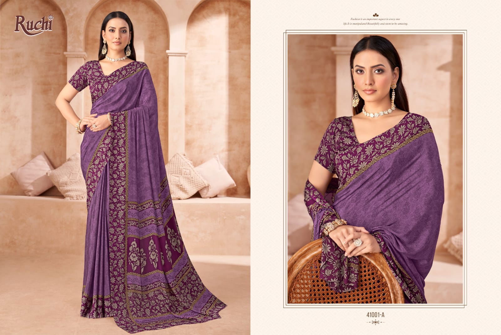 Vivanta Silk 43 By Ruchi Crepe Silk Daily Wear Saree Orders In India